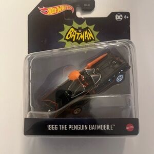 Hot Wheels 1966 The Penguin Batmobile - Black and Orange